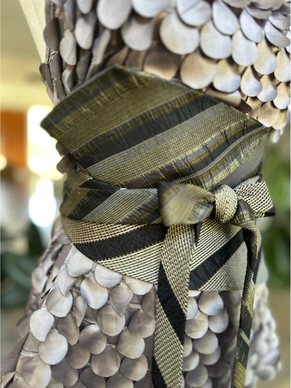 Upcycled Silk Obi Belt | Corset Wrap Style | OOAK | OS
